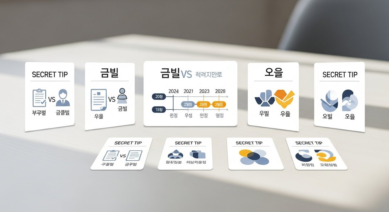 금일과 오늘 공공문서에서 자주 쓰이는 표현 차이 7가지 비법